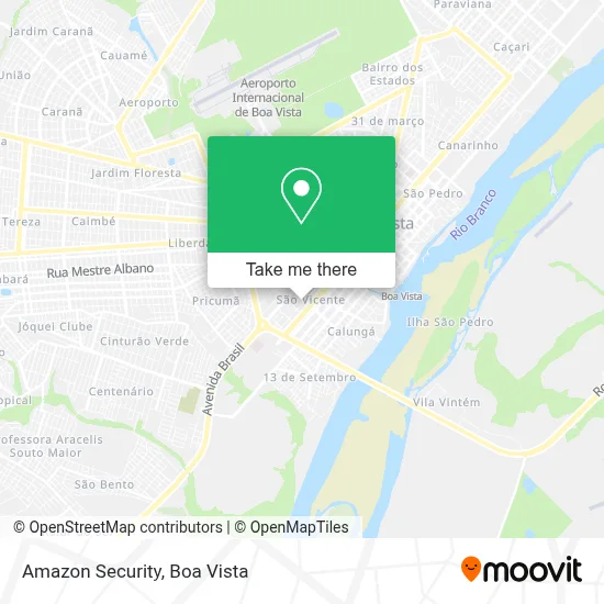 Amazon Security map