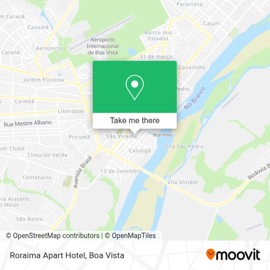 Roraima Apart Hotel map