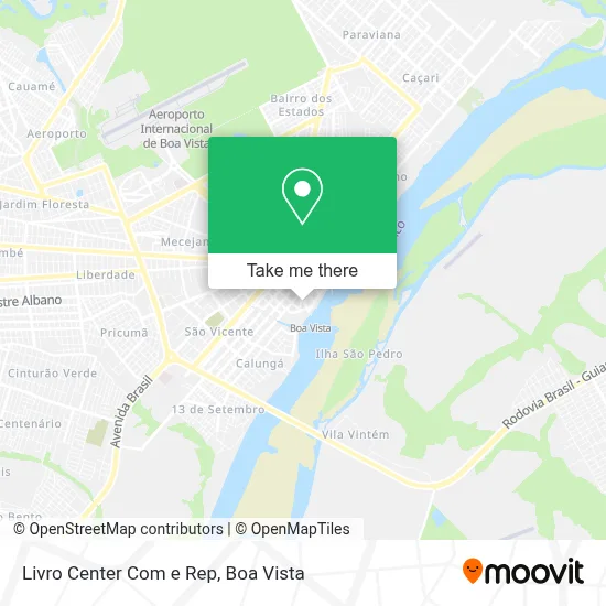 Livro Center Com e Rep map