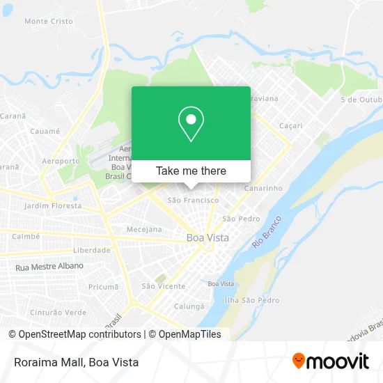 Roraima Mall map