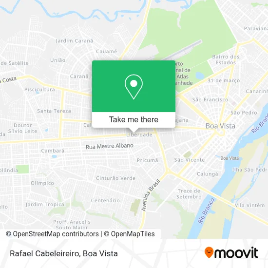 Rafael Cabeleireiro map