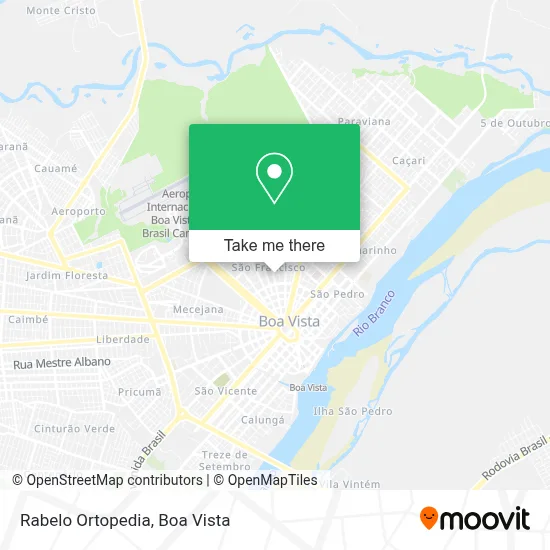 Rabelo Ortopedia map