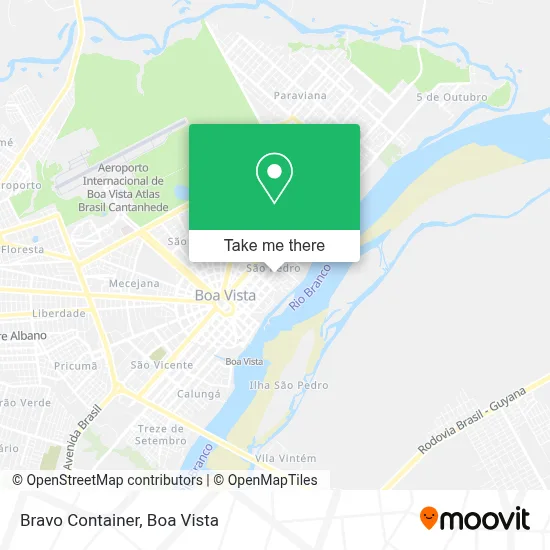 Bravo Container map