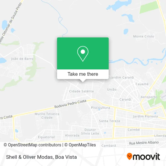 Shell & Oliver Modas map