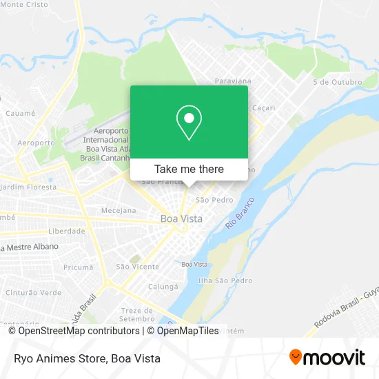 Ryo Animes Store map