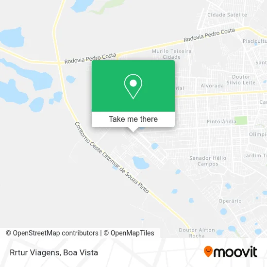 Rrtur Viagens map