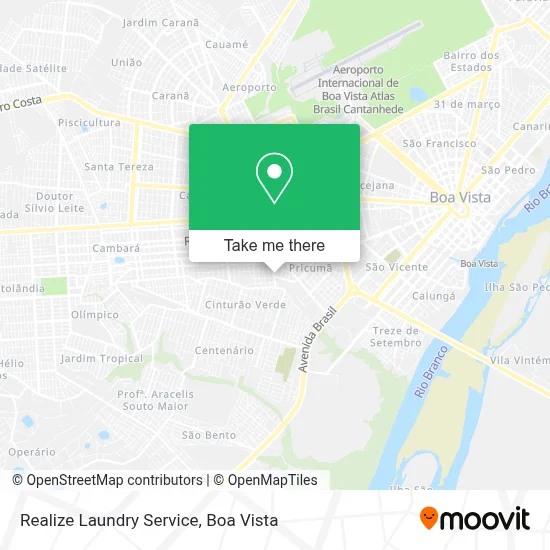 Realize Laundry Service map