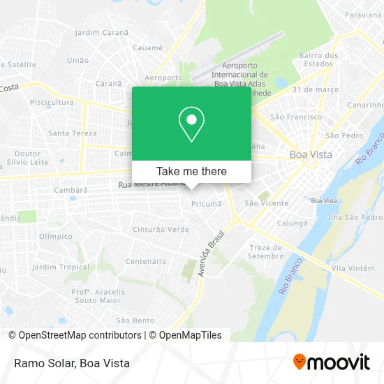 Ramo Solar map