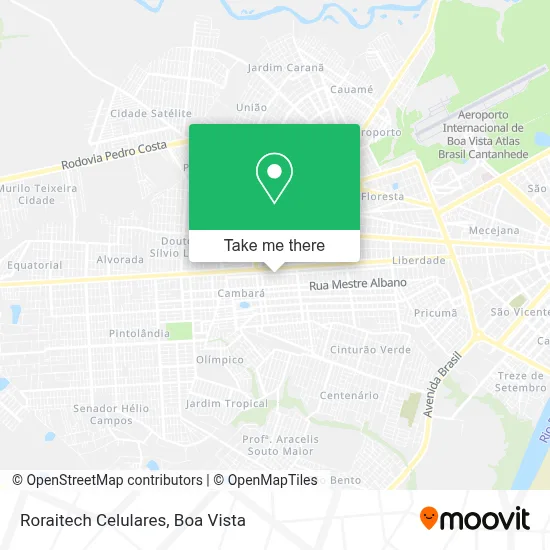 Roraitech Celulares map