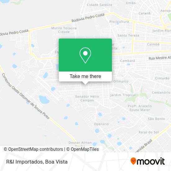 R&I Importados map