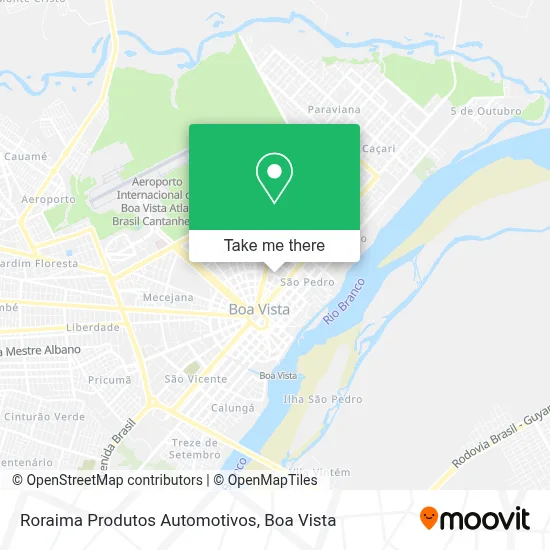 Roraima Produtos Automotivos map