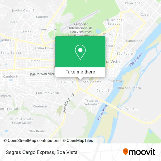 Segras Cargo Express map