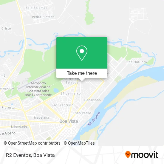 R2 Eventos map
