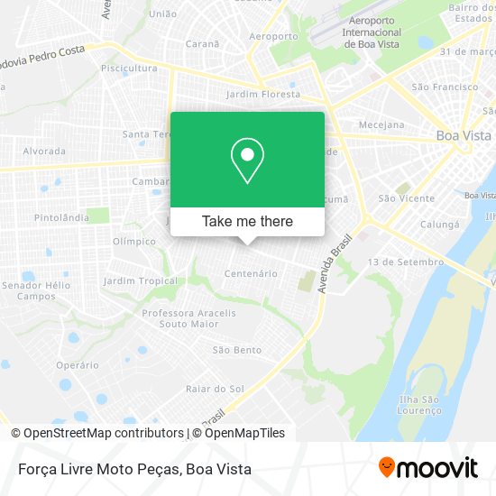 Mapa Força Livre Moto Peças