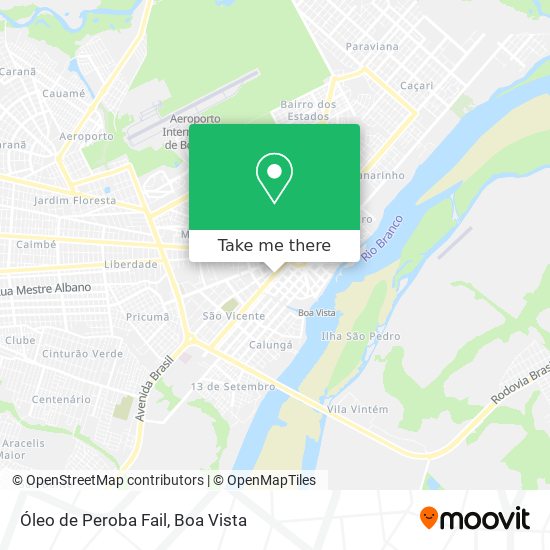Óleo de Peroba Fail map