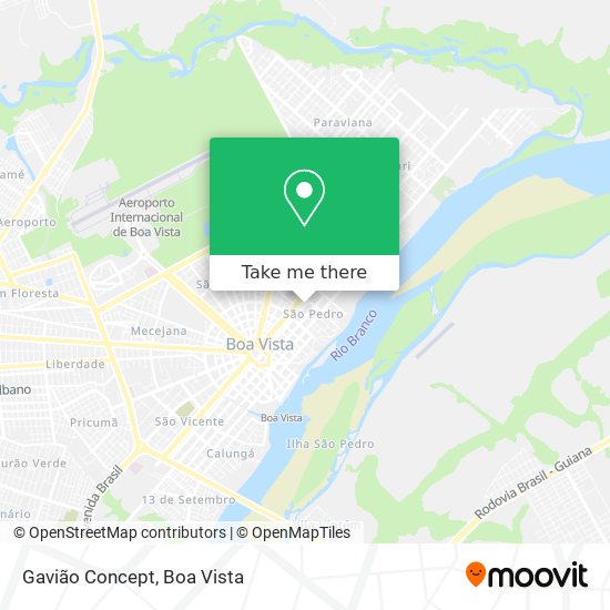 Gavião Concept map