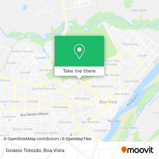 Ginásio Totozão map
