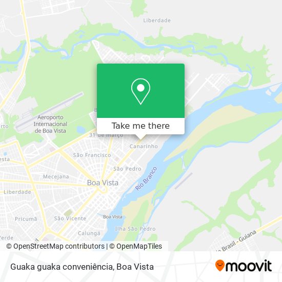 Guaka guaka conveniência map