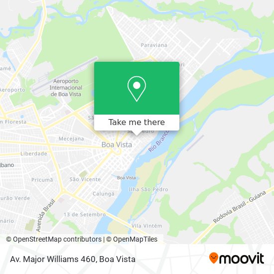 Av. Major Williams 460 map