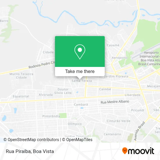 Rua Piraíba map