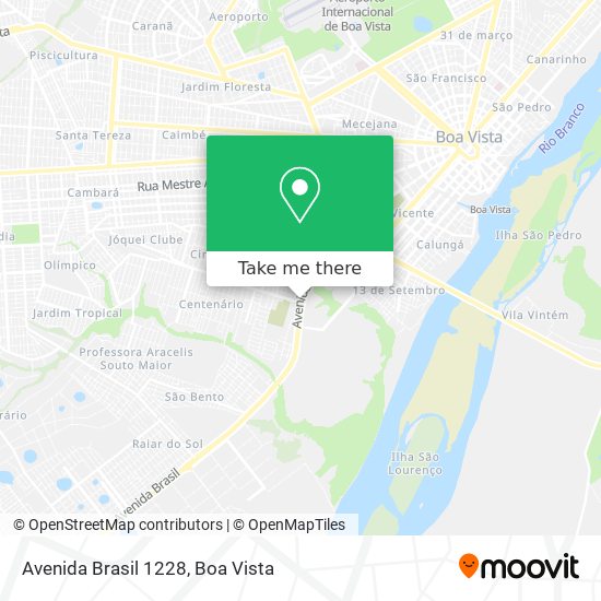 Mapa Avenida Brasil 1228