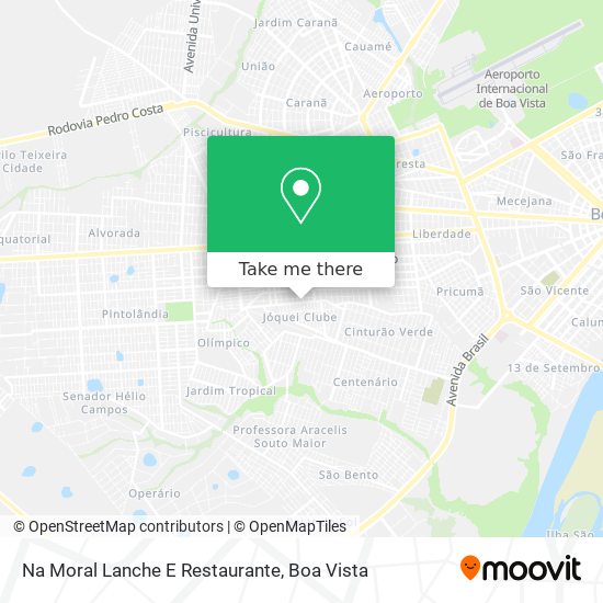 Na Moral Lanche E Restaurante map
