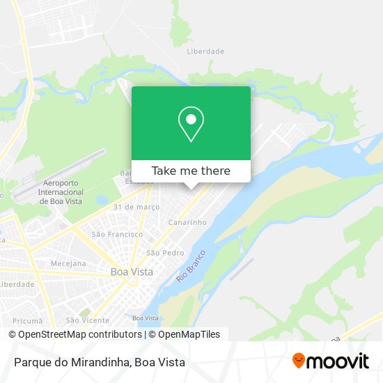 Parque do Mirandinha map