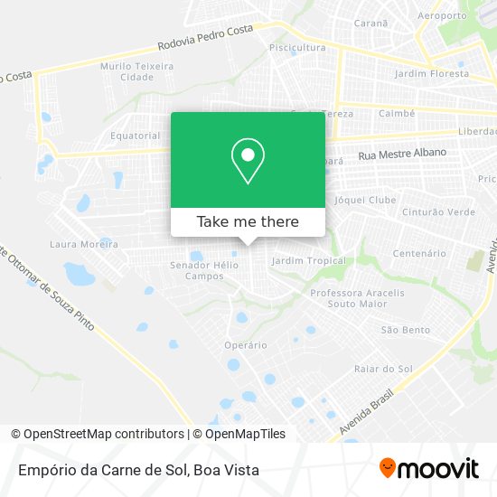 Empório da Carne de Sol map