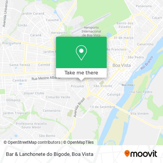 Bar & Lanchonete do Bigode map