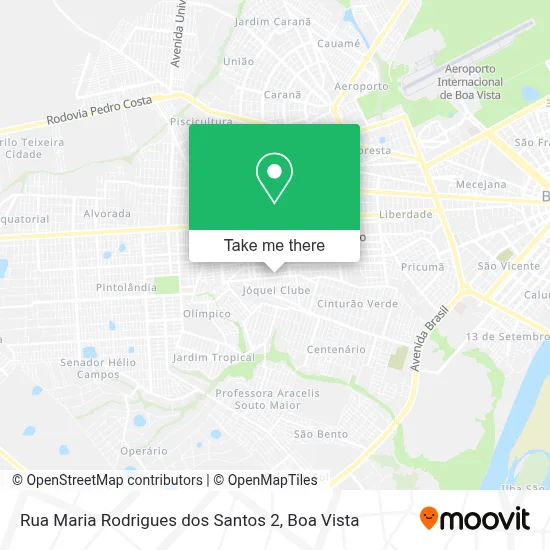 Rua Maria Rodrigues dos Santos 2 map