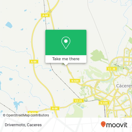 Drivermoto map