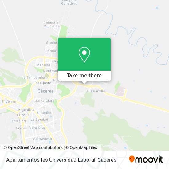 Apartamentos Ies Universidad Laboral map