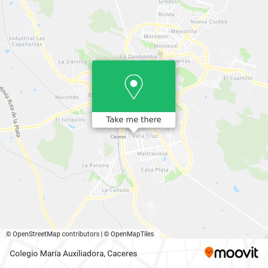 Colegio María Auxiliadora map