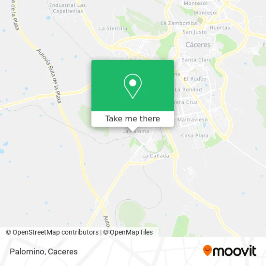 mapa Palomino