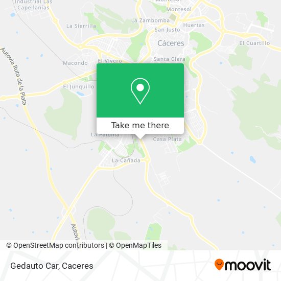 Gedauto Car map