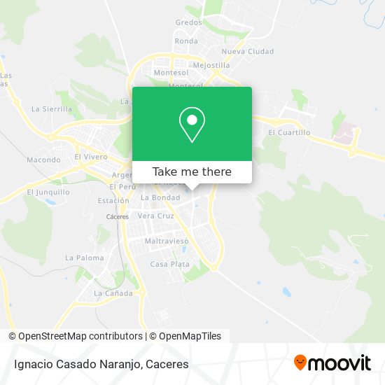 Ignacio Casado Naranjo map