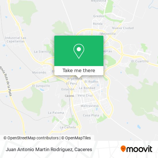 mapa Juan Antonio Martin Rodriguez