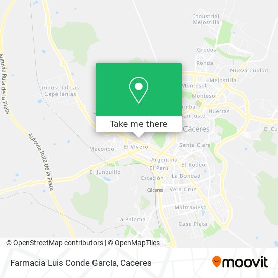 Farmacia Luis Conde García map