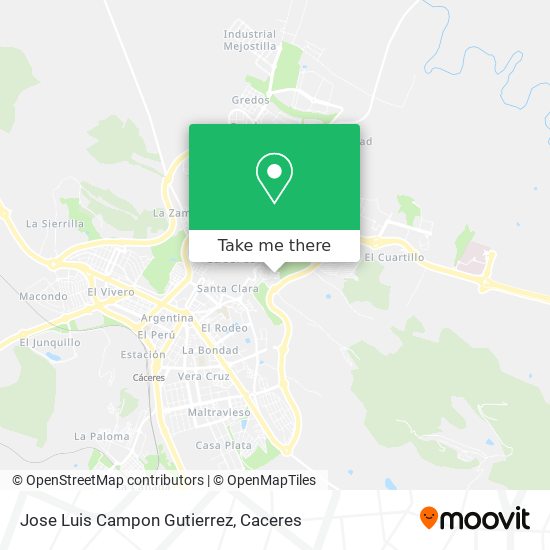 Jose Luis Campon Gutierrez map