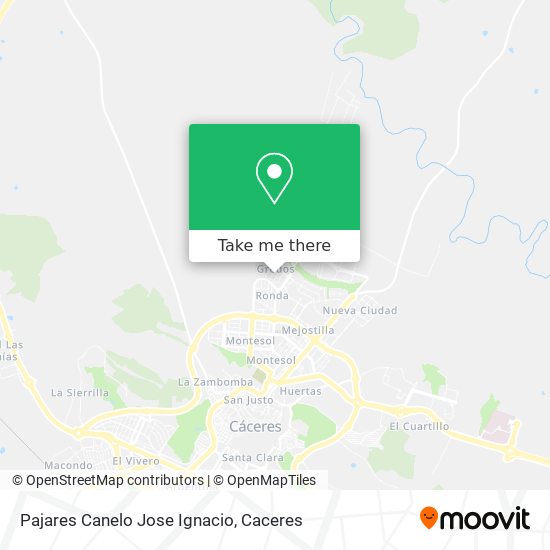 Pajares Canelo Jose Ignacio map