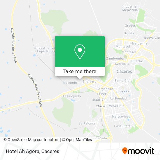 Hotel Ah Agora map