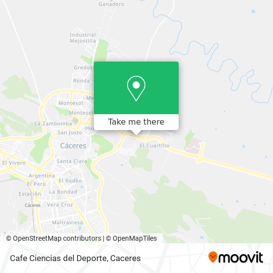 mapa Cafe Ciencias del Deporte