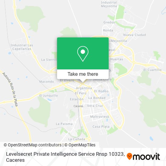 Levelsecret Private Intelligence Service Rnsp 10323 map