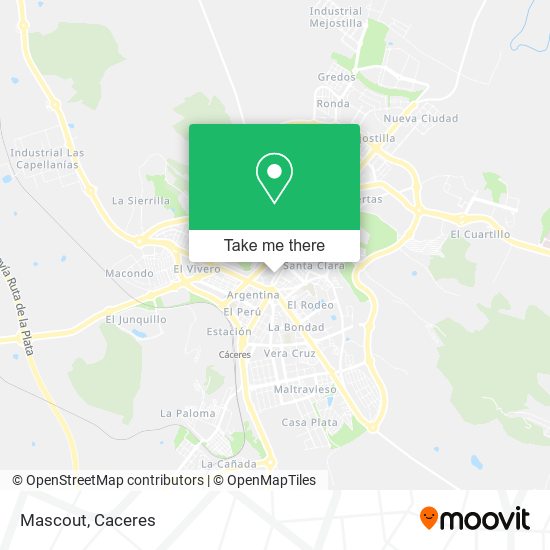 Mascout map