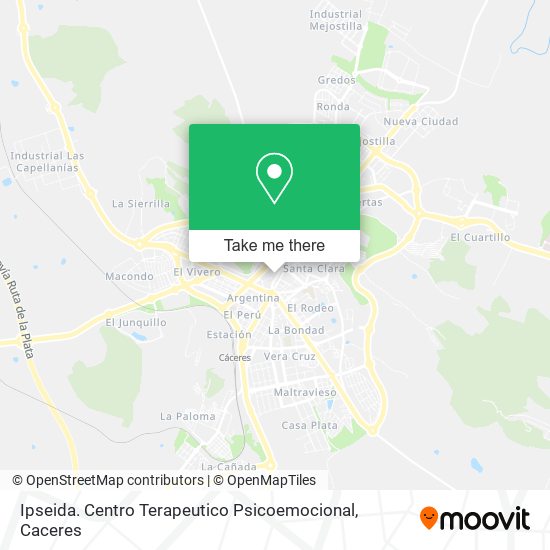 Ipseida. Centro Terapeutico Psicoemocional map