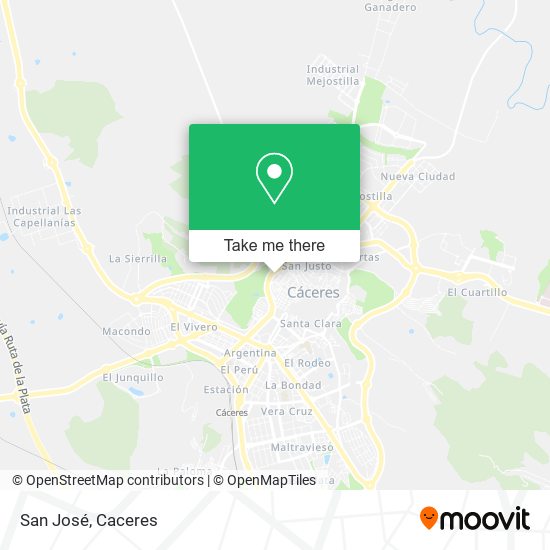 San José map