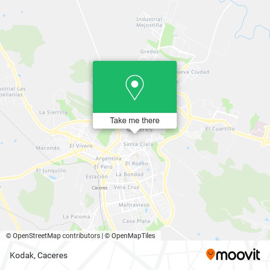 Kodak map