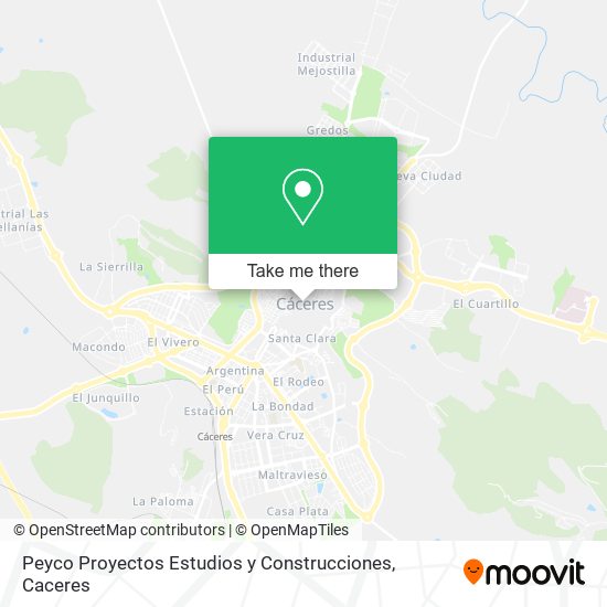 Peyco Proyectos Estudios y Construcciones map