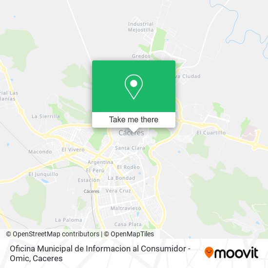 Oficina Municipal de Informacion al Consumidor - Omic map