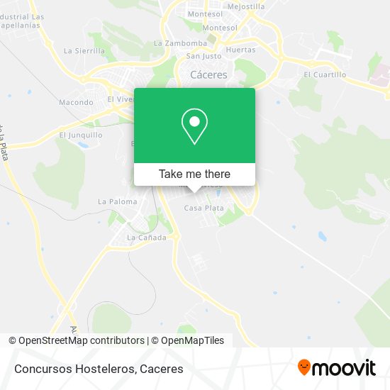 Concursos Hosteleros map